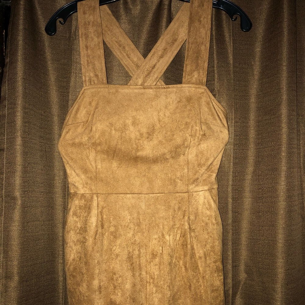 BB Dakota Amersly faux suede romper